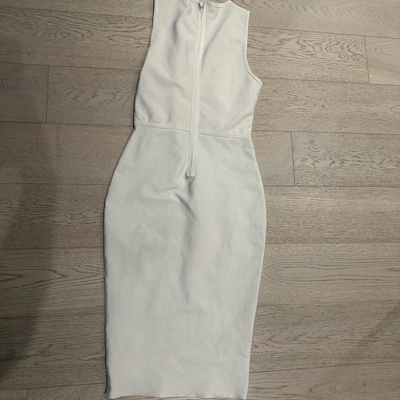 Missguided White Bandage Sleeveless Strappy Midi Dress - Picture 4 of 5